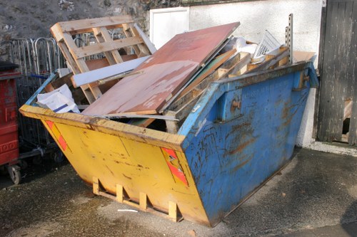 Organized loft after clearance in Blackheath property